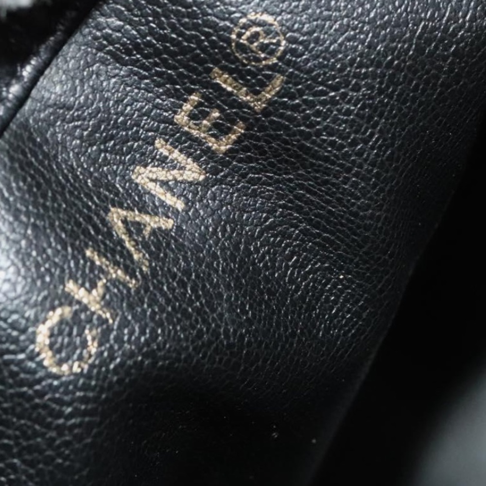 ❌SOLD ❌CHANEL CC LAMBSKIN LEATHER DRAWSTRING BAG - Picture 11 of 12